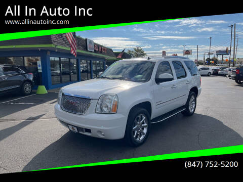 2009 GMC Yukon for sale at All In Auto Inc in Palatine IL