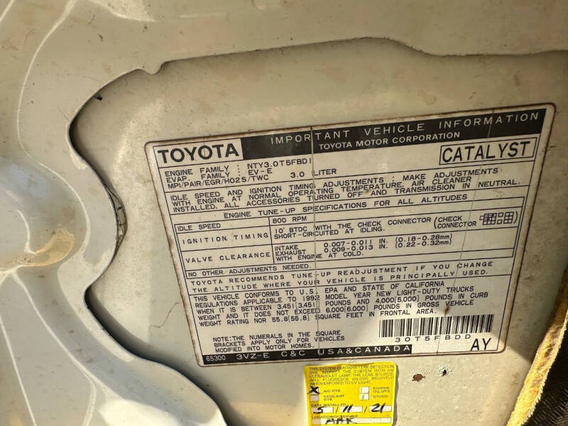 1992 Toyota Pickup