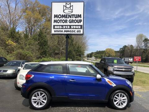 2013 MINI Paceman for sale at Momentum Motor Group in Lancaster SC