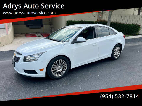 Chevrolet Cruze For Sale in Pompano Beach FL Adrys Auto Service