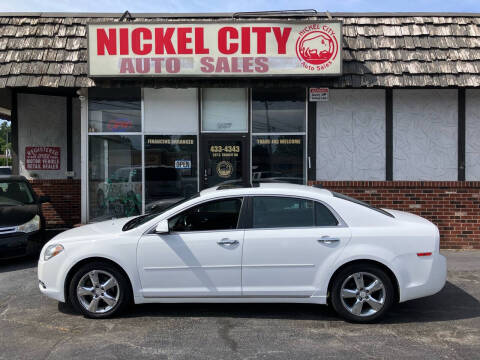 2012 Chevrolet Malibu for sale at NICKEL CITY AUTO SALES in Lockport NY