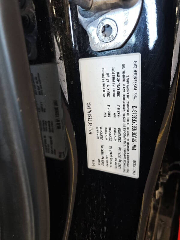 2019 Tesla Model 3 Long Range