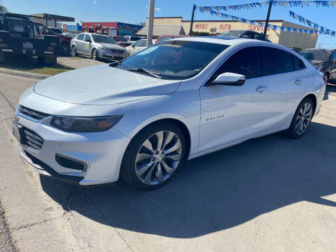 2016 Chevrolet Malibu for sale at MILLENIUM AUTOPLEX in Pharr TX