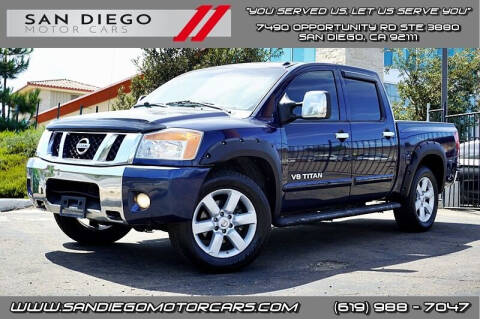2008 Nissan Titan for sale at San Diego Motor Cars LLC in Spring Valley CA
