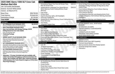 2025 GMC Sierra 1500