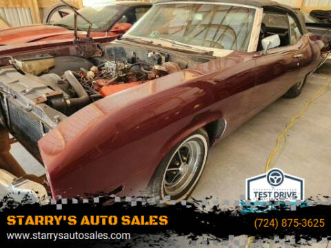 1969 Buick Skylark  Convertible for sale at STARRY'S AUTO SALES in New Alexandria PA