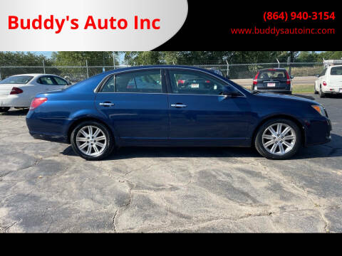 2008 Toyota Avalon for sale at Buddy's Auto Inc 1 in Pendleton SC