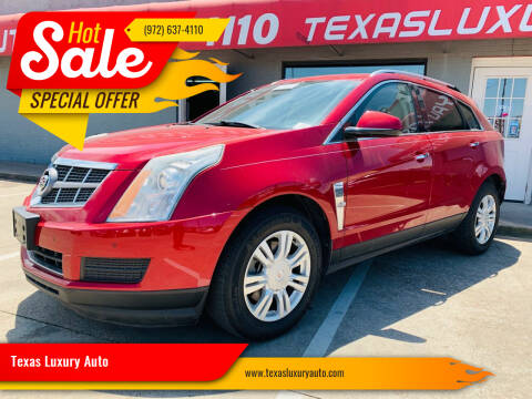 2011 Cadillac SRX for sale at Texas Luxury Auto in Cedar Hill TX