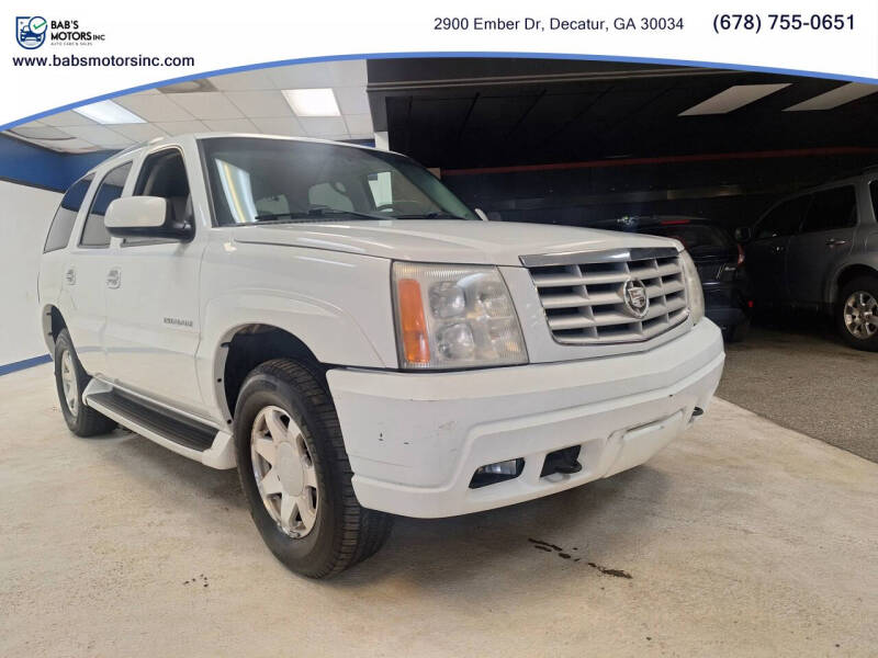 2002 Cadillac Escalade