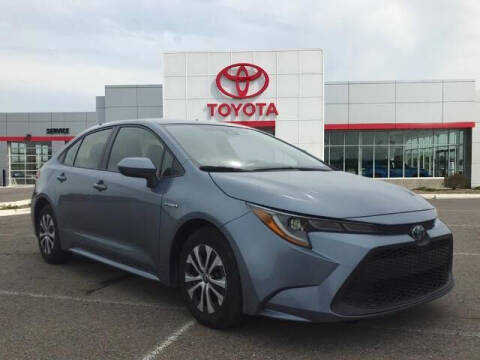 2020 Toyota Corolla Hybrid for sale at Wolverine Toyota in Dundee MI