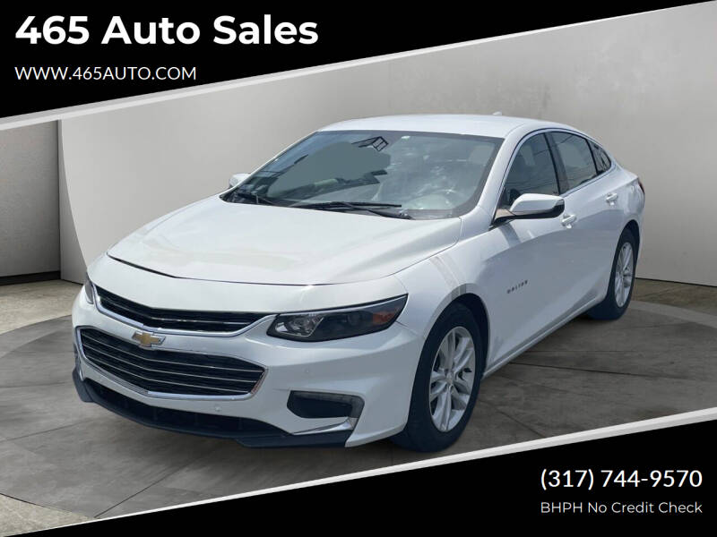 2018 Chevrolet Malibu for sale at 465 Auto Sales in Indianapolis IN