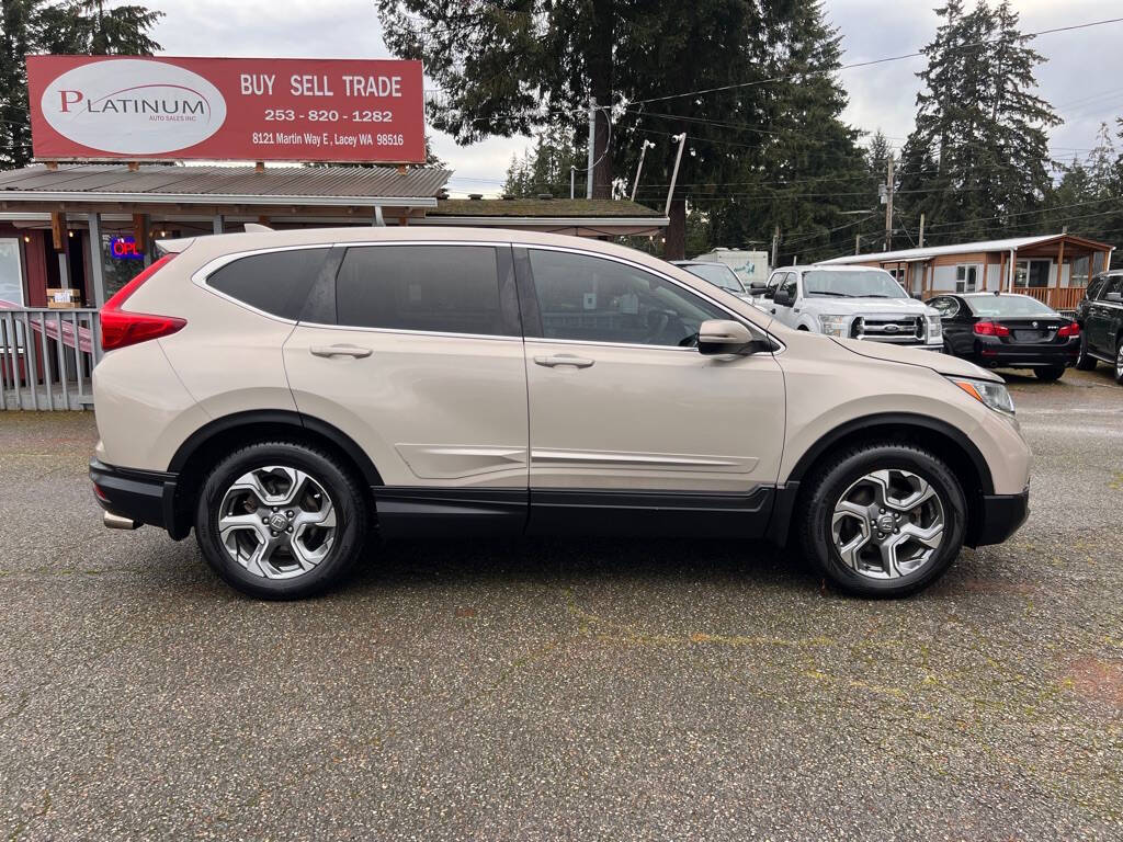 2017 Honda CR-V for sale at PLATINUM AUTO SALES INC in Lacey, WA