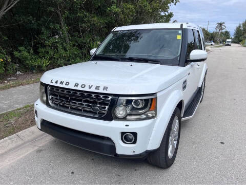 2016 Land Rover LR4 for sale at L G AUTO SALES in Boynton Beach FL