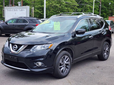 2016 Nissan Rogue for sale at United Auto Sales & Service Inc in Leominster MA