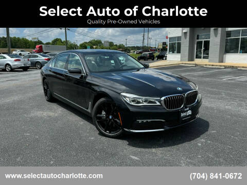 2018 BMW 7 Series for sale at Select Auto of Charlotte in Matthews NC