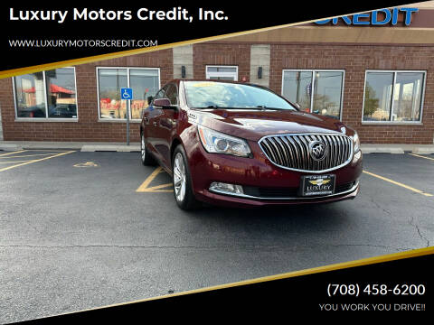 2015 Buick LaCrosse for sale at Luxury Motors Credit, Inc. in Bridgeview IL