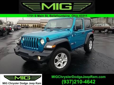 2020 Jeep Wrangler for sale at MIG Chrysler Dodge Jeep Ram in Bellefontaine OH