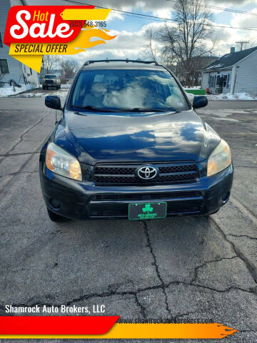 2007 Toyota RAV4 for sale at Shamrock Auto Brokers, LLC in Belmont NH