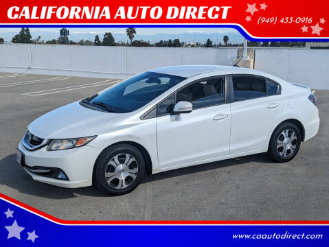 2013 Honda Civic for sale at CALIFORNIA AUTO DIRECT in Costa Mesa CA