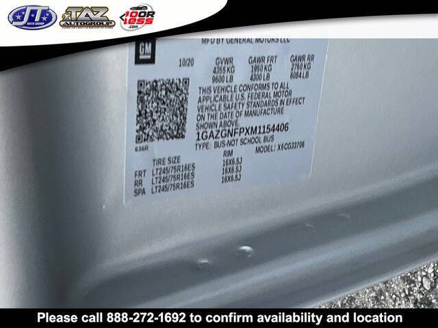 2021 Chevrolet Express LS 3500