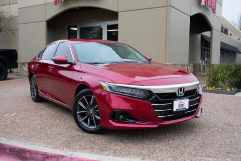 2021 Honda Accord for sale at Mcandrew Motors in Arlington TX