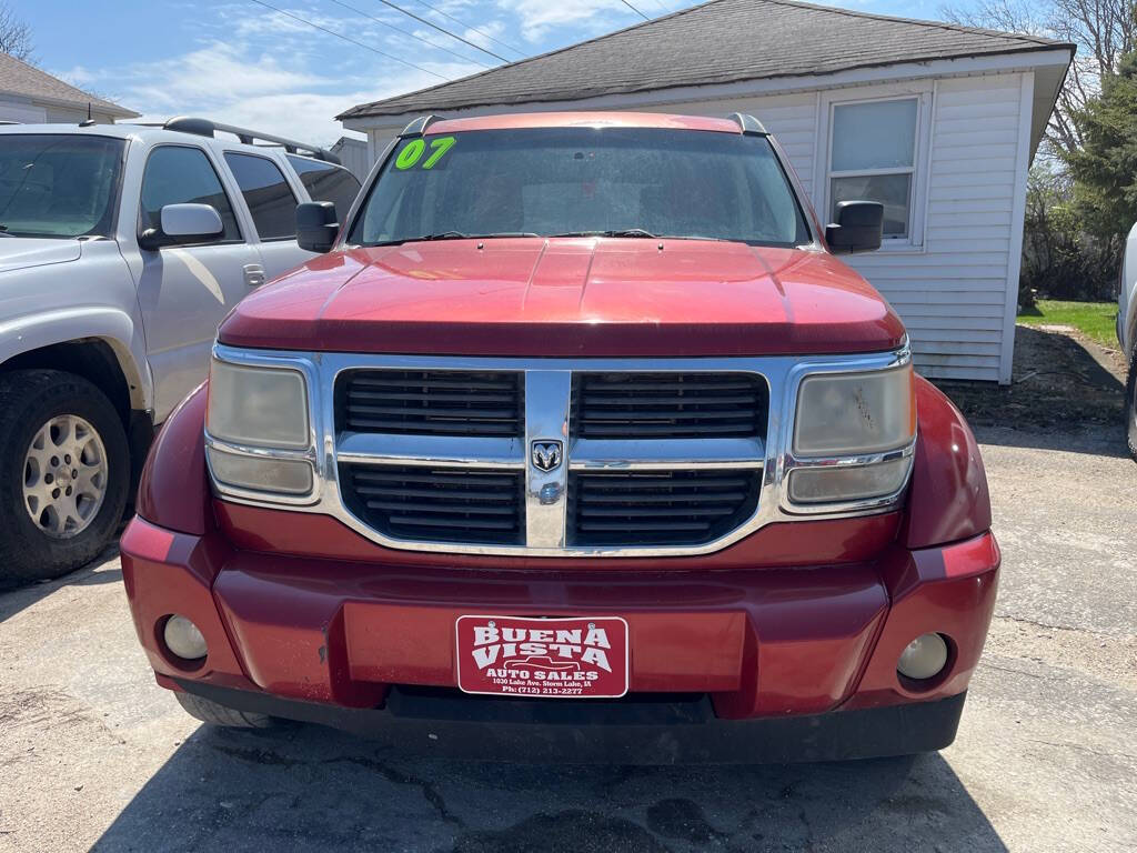 Red 2007 Dodge Nitro SLT 4WD SLT 4dr SUV 1