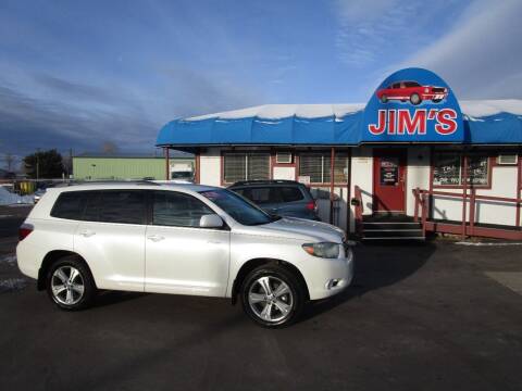 2008 Toyota Highlander for sale at Jim's Cars by Priced-Rite Auto Sales in Missoula MT