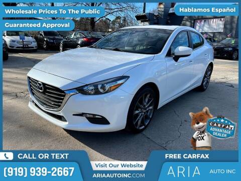 2018 Mazda MAZDA3 for sale at Aria Auto Inc. in Raleigh NC