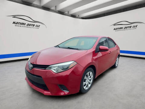 2015 Toyota Corolla for sale at Hatimi Auto LLC in Buda TX