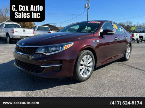 2018 Kia Optima for sale at C. Cox Auto Sales Inc in Joplin MO