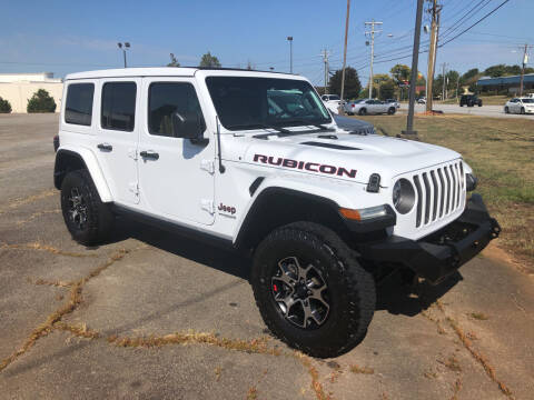 2020 Jeep Wrangler Unlimited for sale at Haynes Auto Sales Inc in Anderson SC
