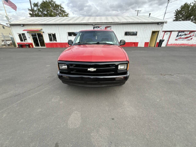 1995 Chevrolet S-10 for sale at PIERCY MOTORS INC in Union Gap, WA