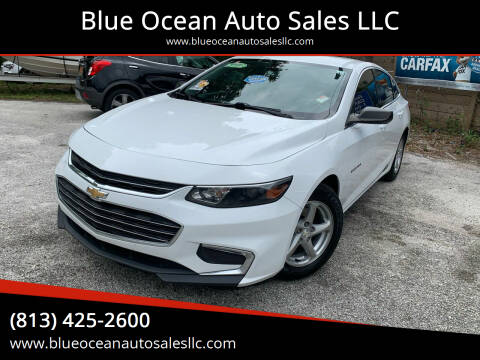 2017 Chevrolet Malibu for sale at Blue Ocean Auto Sales LLC in Tampa FL