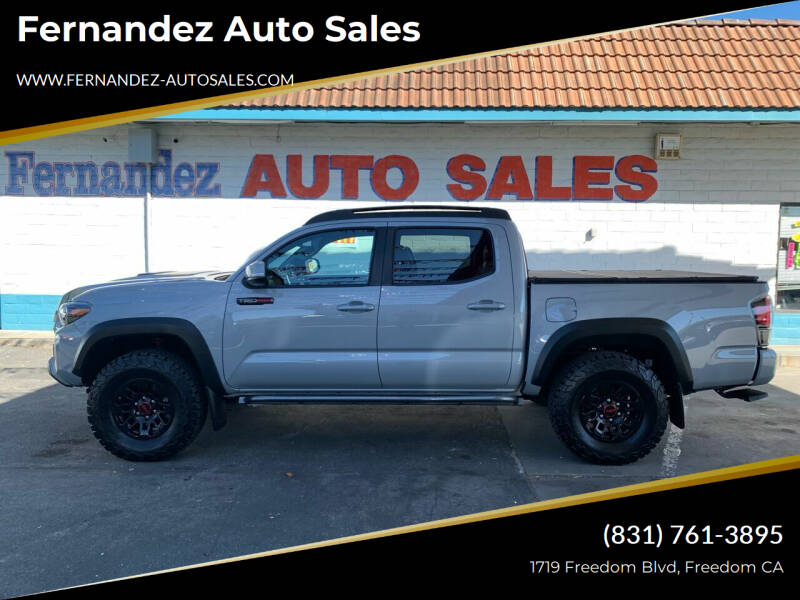 2017 Toyota Tacoma for sale at Fernandez Auto Sales in Freedom CA