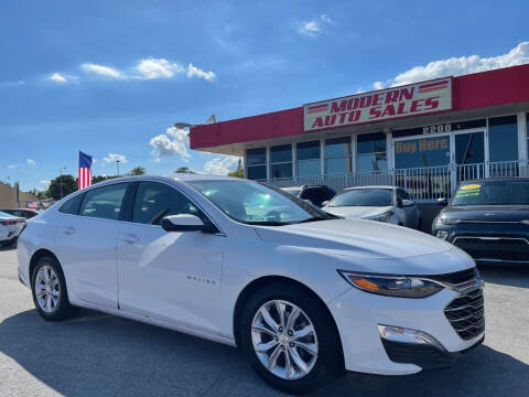 2019 Chevrolet Malibu for sale at Modern Auto Sales in Hollywood FL
