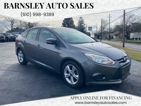 2014 Ford Focus for sale at Barnsley Auto Sales in Oxford PA