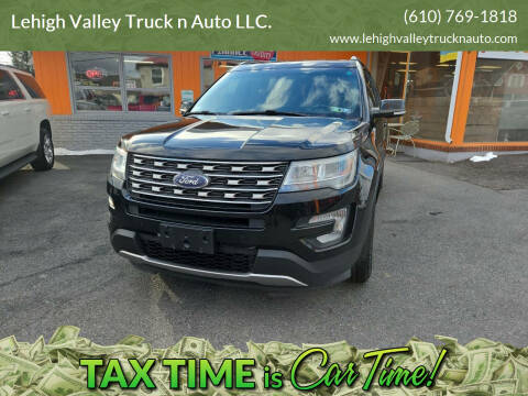 2016 Ford Explorer for sale at Lehigh Valley Truck n Auto LLC. in Schnecksville PA