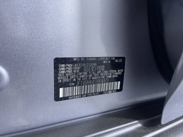 2025 Subaru WRX Premium