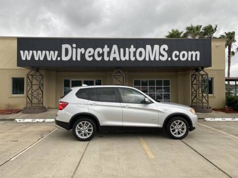 2013 BMW X3 for sale at Direct Auto in D'Iberville MS