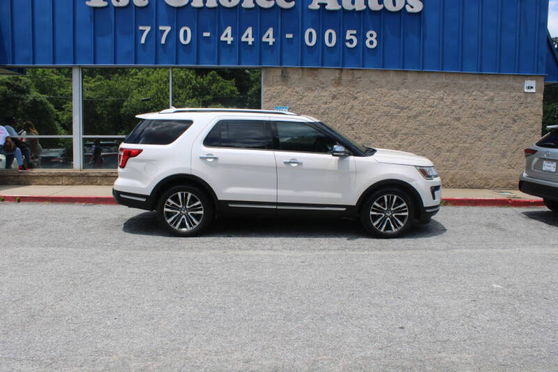 2018 Ford Explorer Platinum