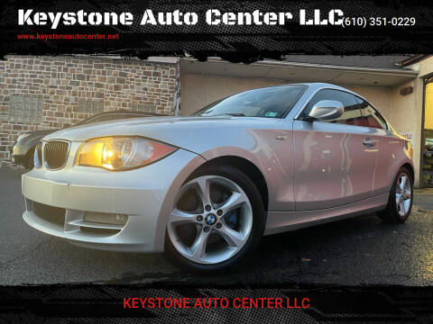 2011 BMW 1 Series for sale at Keystone Auto Center LLC in Allentown PA