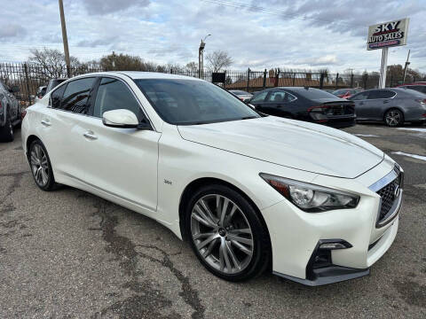 2018 Infiniti Q50 for sale at SKY AUTO SALES in Detroit MI