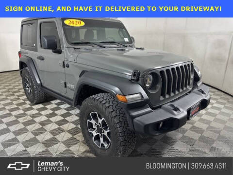 2020 Jeep Wrangler for sale at Leman's Chevy City in Bloomington IL