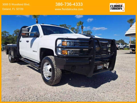 2017 Chevrolet Silverado 3500 HD Crew Cab for sale at FLORIDA TRUCKS in Deland FL