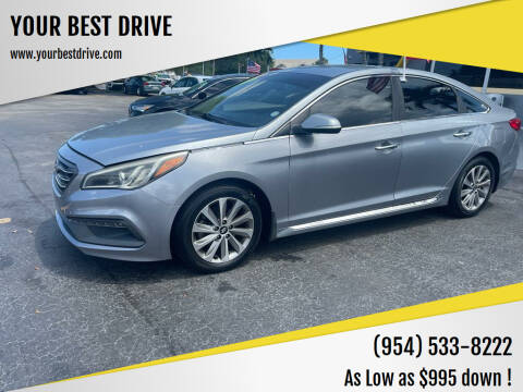 2015 Hyundai Sonata for sale at YOUR BEST DRIVE in Oakland Park FL