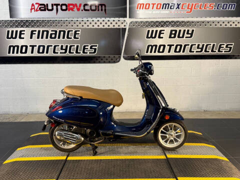 2021 Vespa Primavera 50 for sale at AZMotomania.com in Mesa AZ