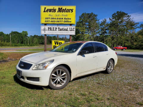 2007 Infiniti G35 for sale at Lewis Motors LLC in Deridder LA