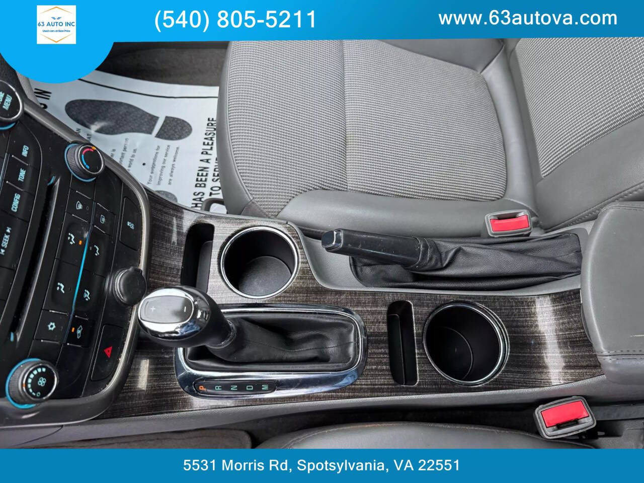 2014 Chevrolet Malibu for sale at 63 Auto Inc in Spotsylvania, VA