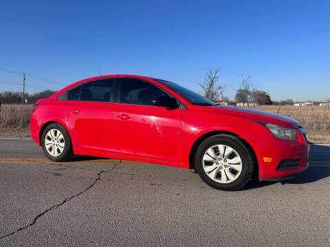 2014 Chevrolet Cruze for sale at ILUVCHEAPCARS.COM in Tulsa OK