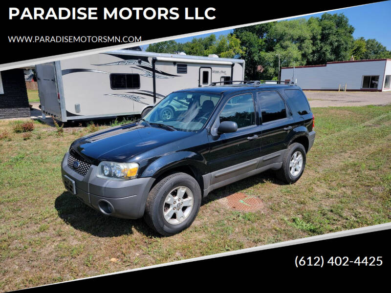 2006 Ford Escape for sale at PARADISE MOTORS LLC in Cambridge MN